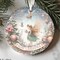 Fairy Christmas Ceramic Ornament Set of 2, 4, or 6 Ornaments product 3